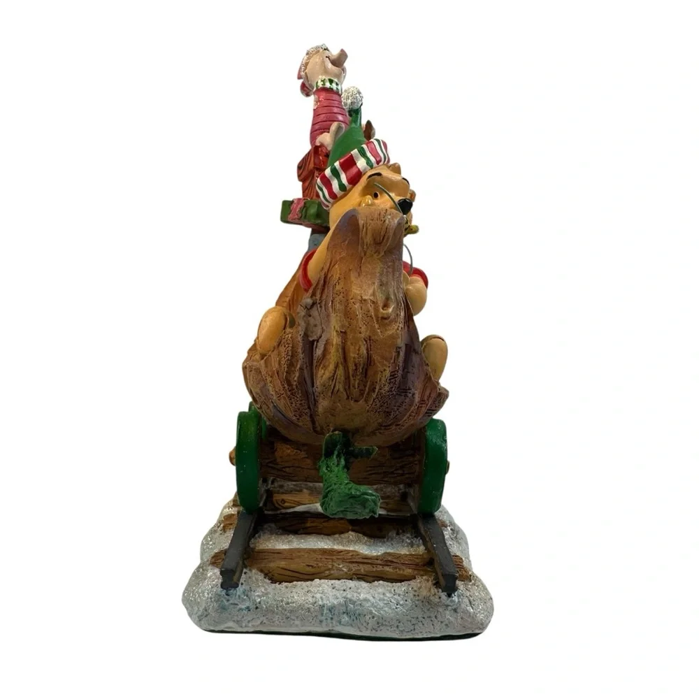 Disney TIgger Holiday Train Engine Danbury Mint Pooh Piglet Christmas READ - Picture 3 of 10